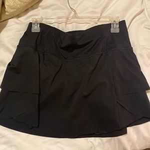 Athleta momentum skort size medium black